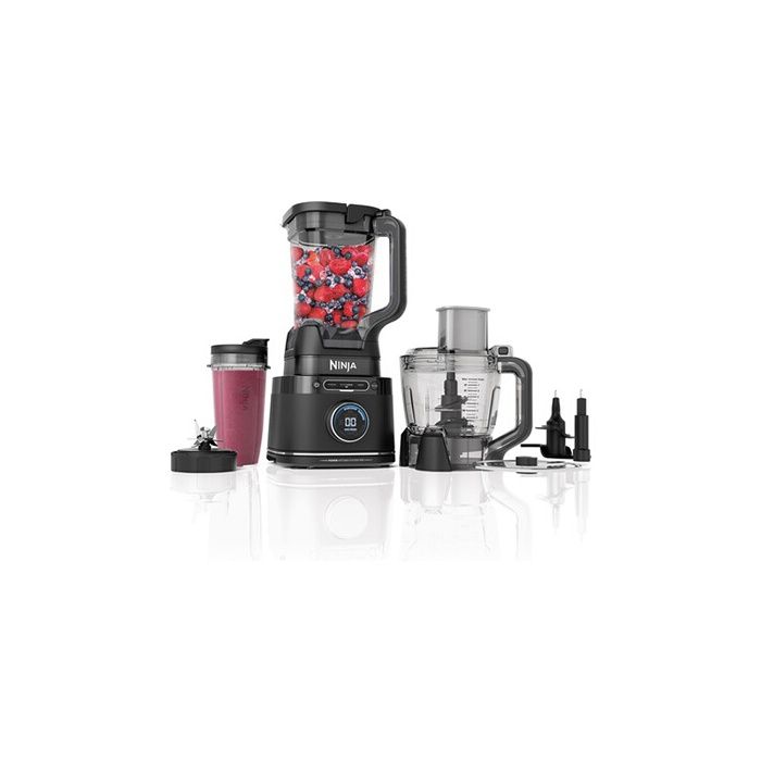 Mixeur Ninja Detect Power 3-en-1 TB401EU - 1200W - 20 modes - Bol 2L - Gobelet 680ml - Noir