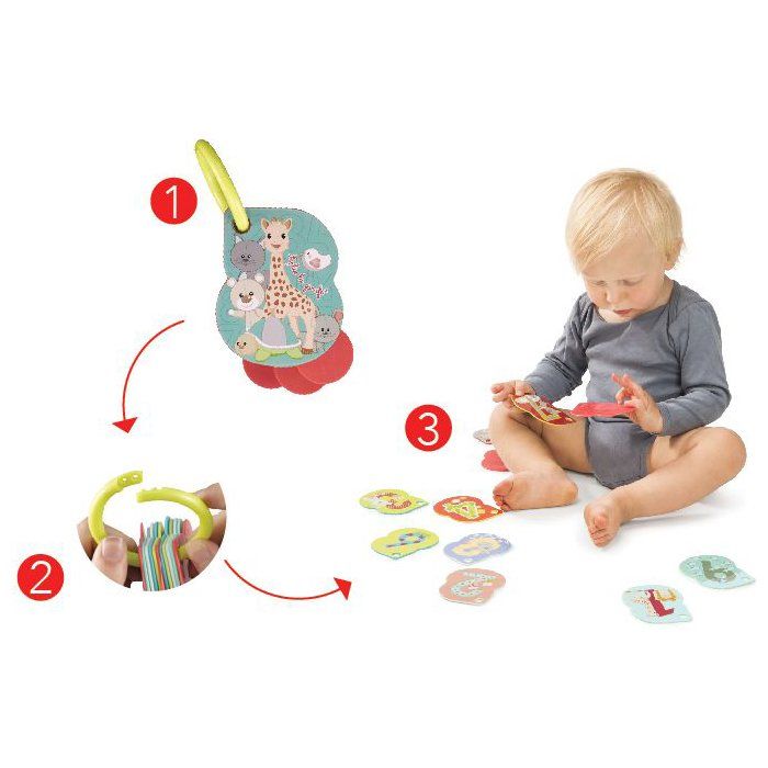 Sophie the Giraffe - Picture Book - Numerogolo - 11 Number Cards - Teething Ring