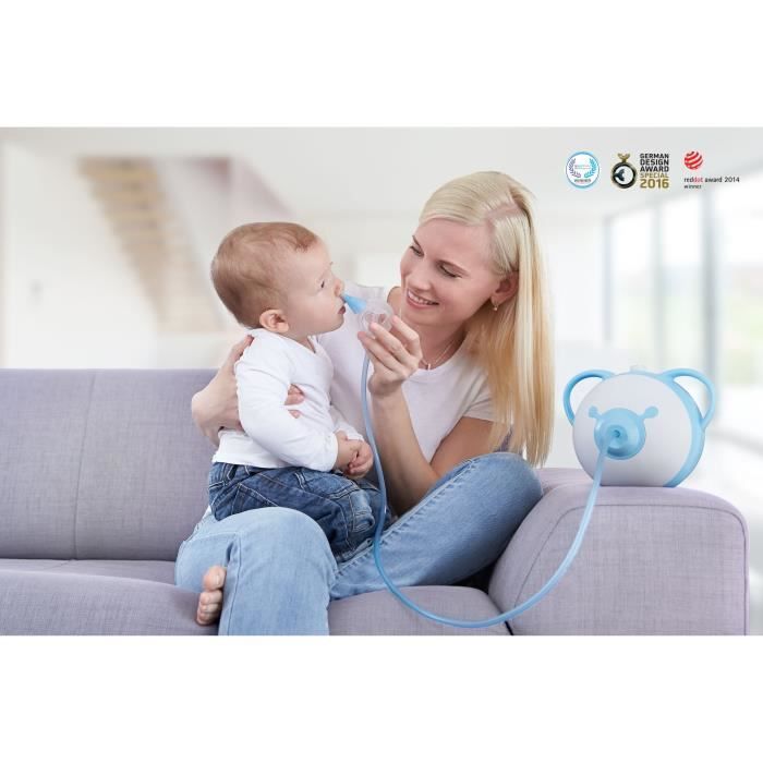 NOSIBOO Pro Electric Baby Nasal Aspirator - Blue