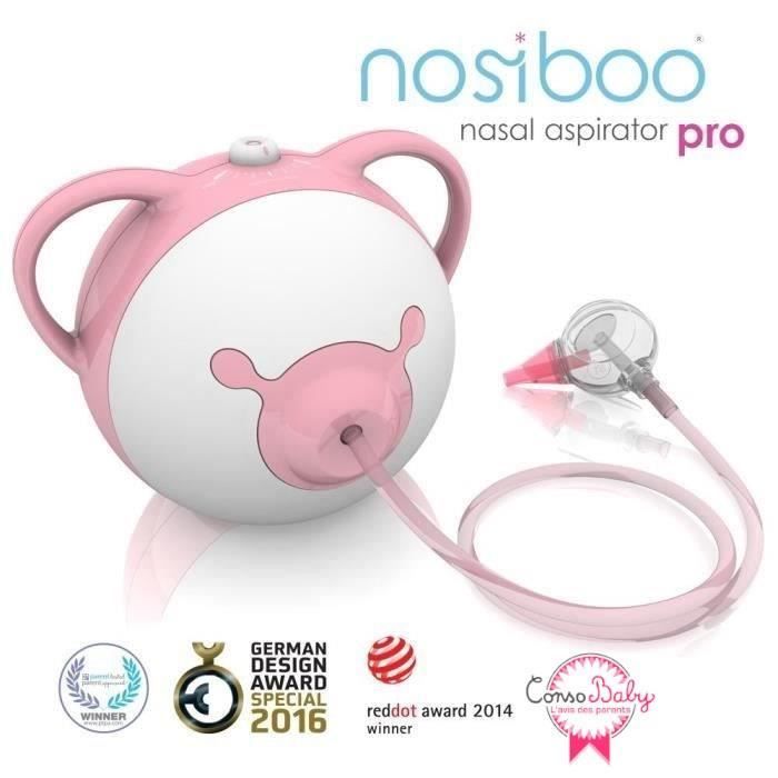 NOSIBOO Pro Electric Baby Nasal Aspirator - Pink