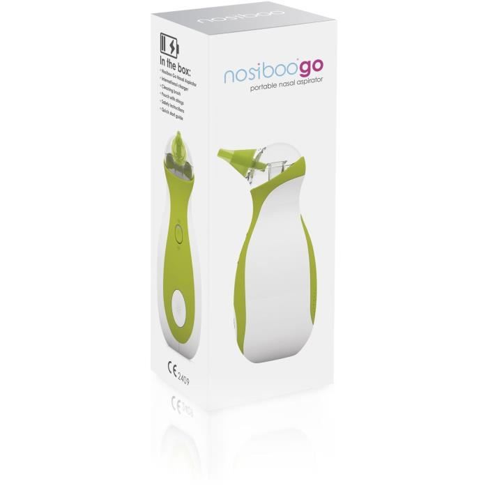 NOSIBOO Go Portable Electric Baby Nasal Aspirator