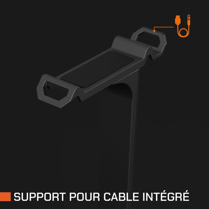 NOVA GAMING Gaming Headset Stand - Hydra - Universal RGB LED - Black