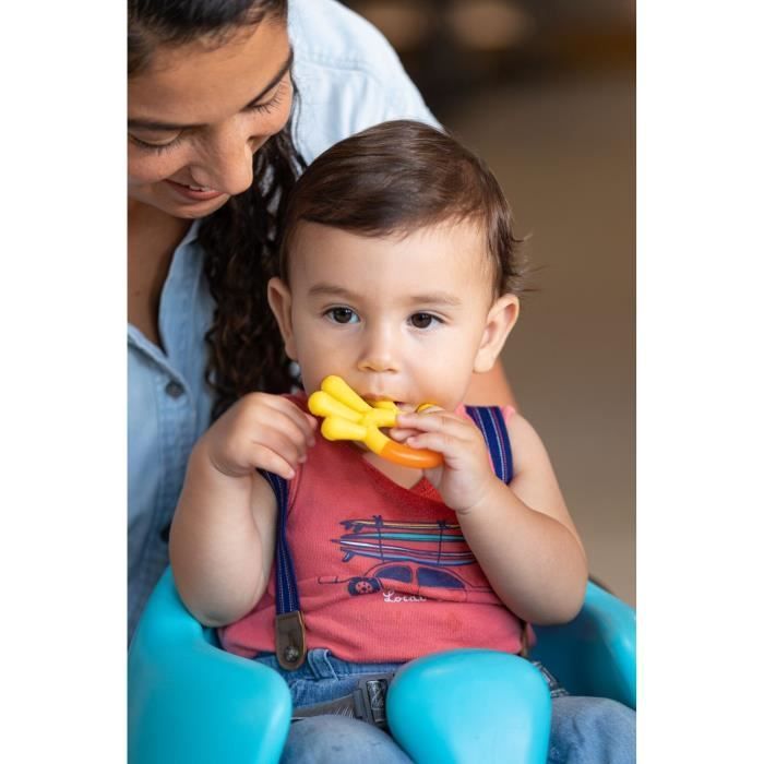 NUBY Set of 3 Teething Rings - BPA-free - From 3 Months