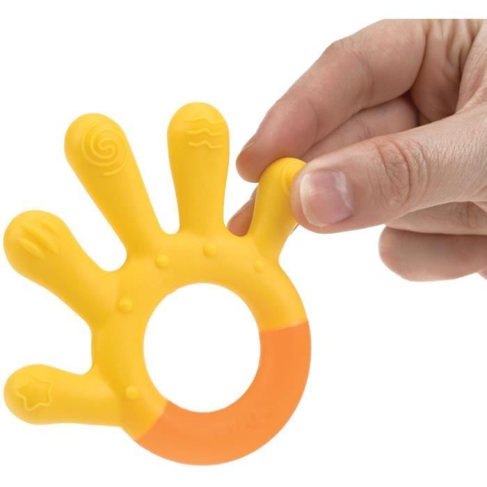 NUBY Set of 3 Teething Rings - BPA-free - From 3 Months