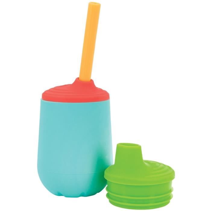 NUBY Training Cup - Silicone - 120 ml - From 6 Months - Multicolor