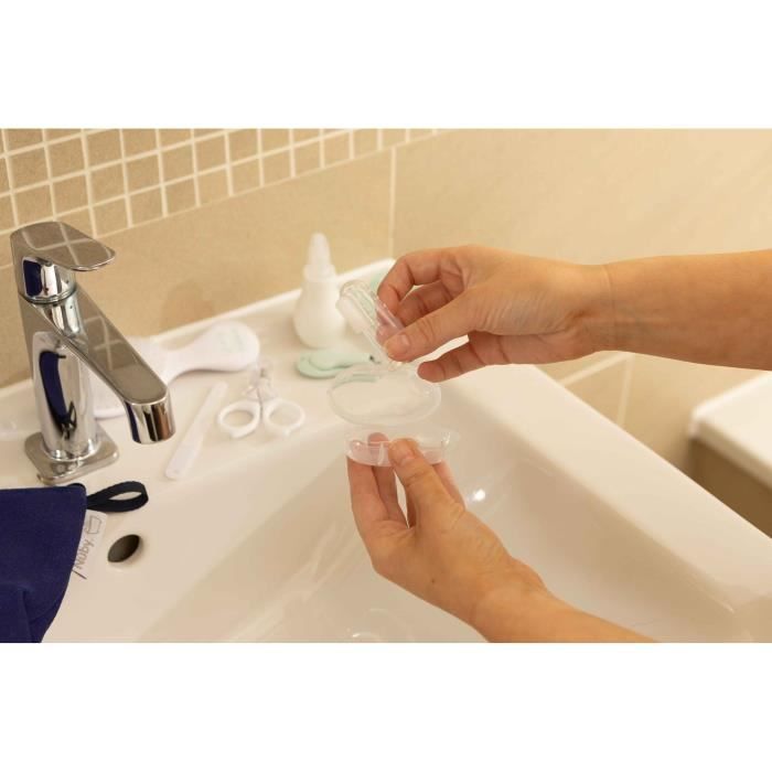 NUBY Bath Care Kit - 8 Essential Accessories for Baby