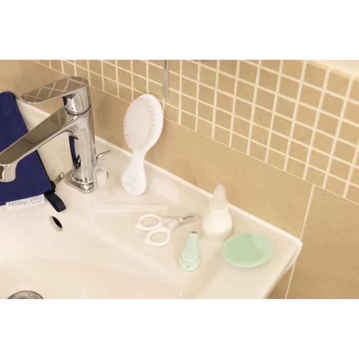 NUBY Bath Care Kit - 8 Essential Accessories for Baby