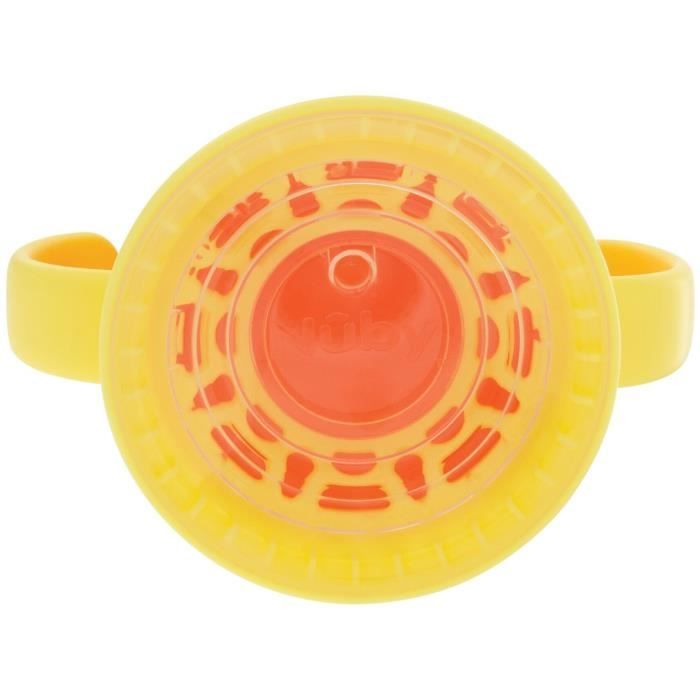 NUBY Set of 2 360° Rotating Cups - With Handles - Girl