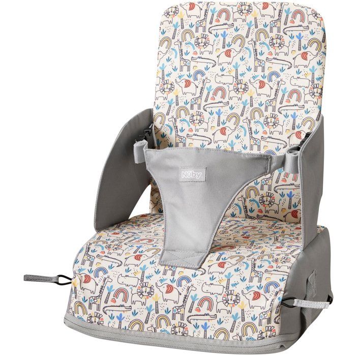 NUBY - Booster Seat - Safari - 3-Point Harness - From 6 Months - Beige