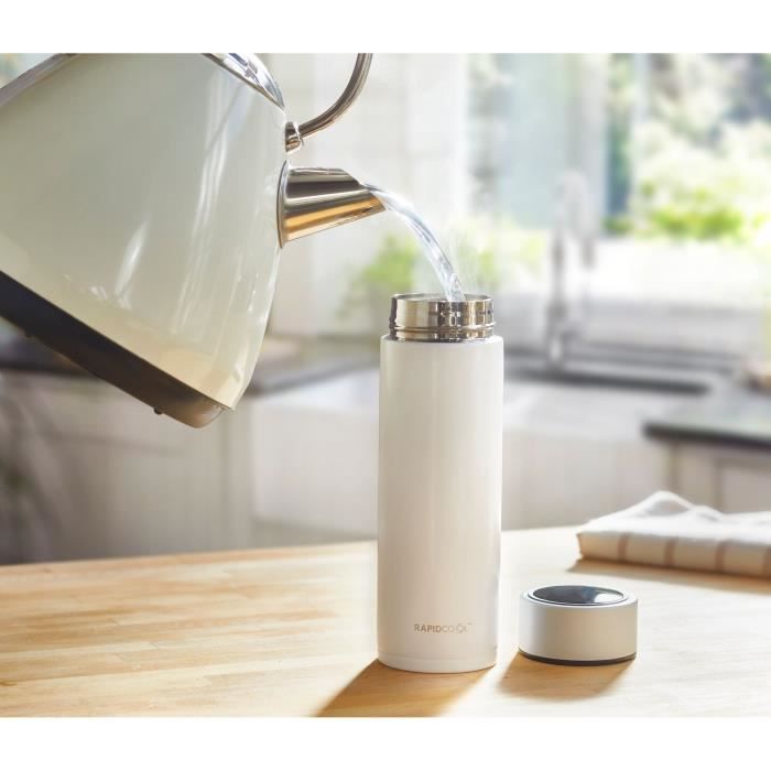 Préparation biberons - NUBY - RapidCool - Pret en 2 min - Blanc