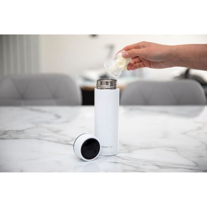 Préparation biberons - NUBY - RapidCool - Pret en 2 min - Blanc