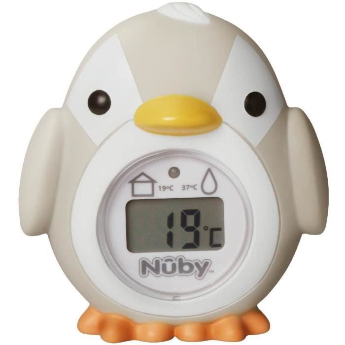 NUBY Baby Bath Thermometer - Penguin Shape