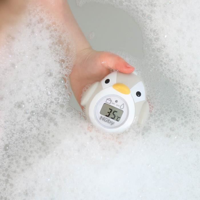 NUBY Baby Bath Thermometer - Penguin Shape