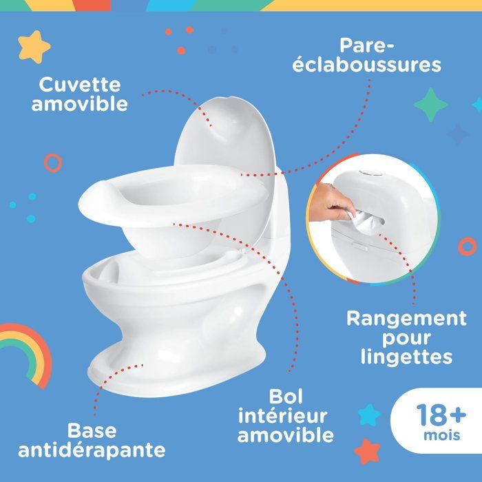 Pot mini toilettes - NUBY - Dr. Talbot's - My Real Potty