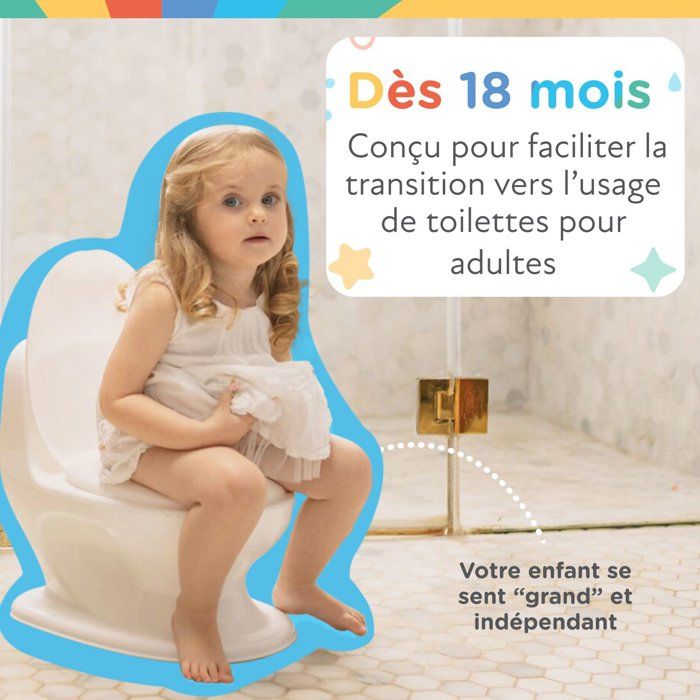 Pot mini toilettes - NUBY - Dr. Talbot's - My Real Potty