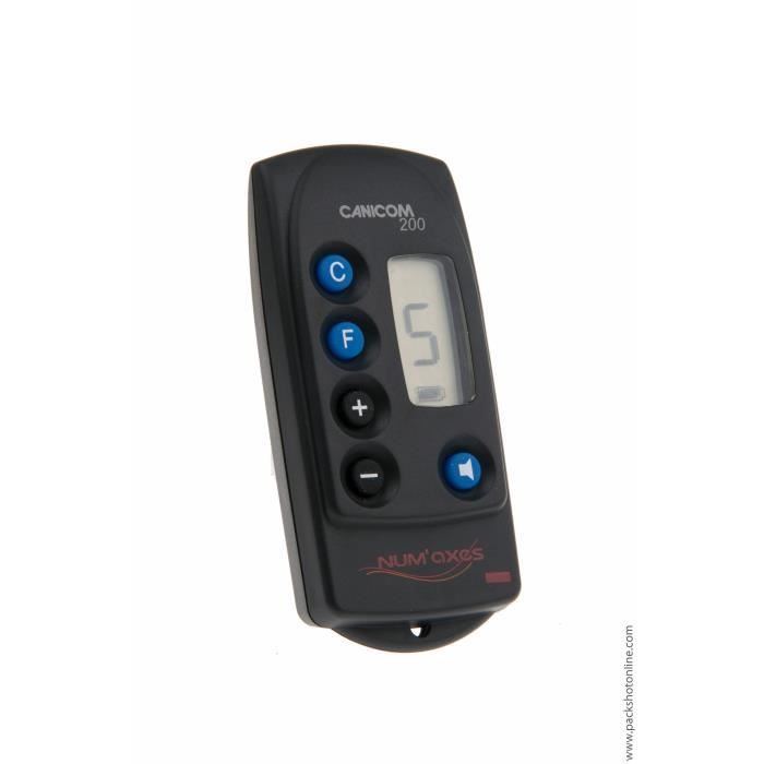 NUM'AXES CANICOM 200 Training Collar - 200 Meter Range - For 1 Dog