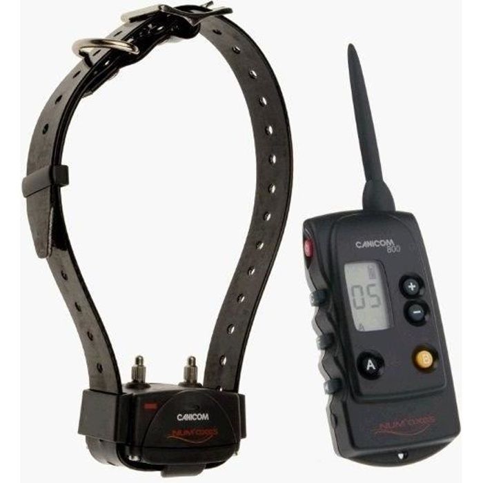 NUM'AXES CANICOM 800 Training Collar - 800 Meter Range - Up to 2 Dogs