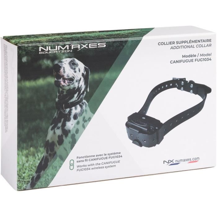 Anti-Escape Collar - NUM'AXES - CANIFUGUE FUG1034 - Black