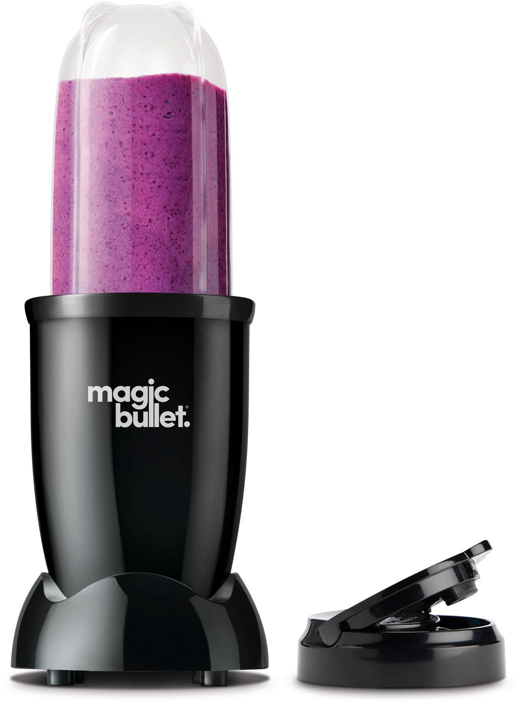 NUTRIBULLET MagicBullet Blender - 200W - 560 ml - Black - 1 Travel Bottle Included - BPA-free MBR04B