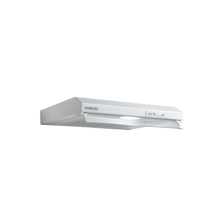 OCEANIC Canopy Cooker Hood - 60 cm - White - OCEAHT205W