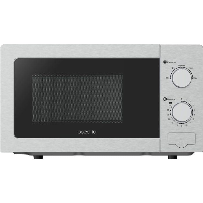 OCEANIC MO20S Microwave - 20 L - 700W - Silver L45x H24 P32