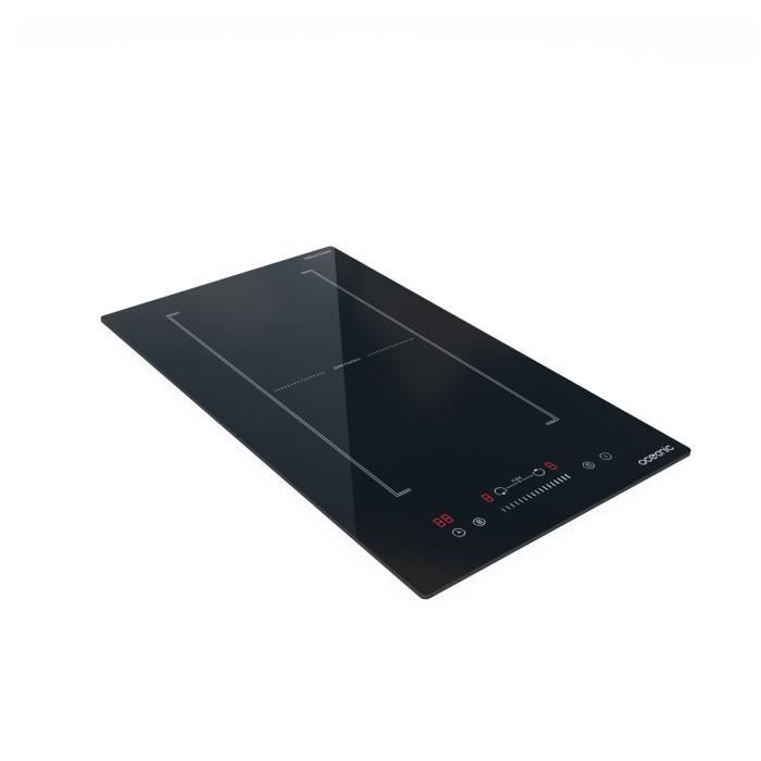 OCEANIC Induction Hob - OCEATI2Z2BF - 2 Cooking Zones - 3600W - Black