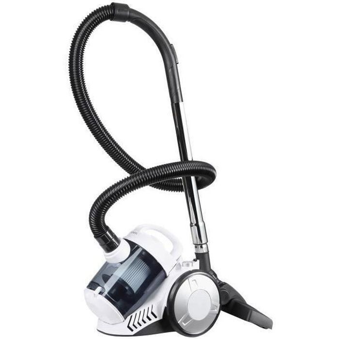 Oceanic Bagless Canister Vacuum Cleaner - 700 W - 3 L - White - VC10WBAX2