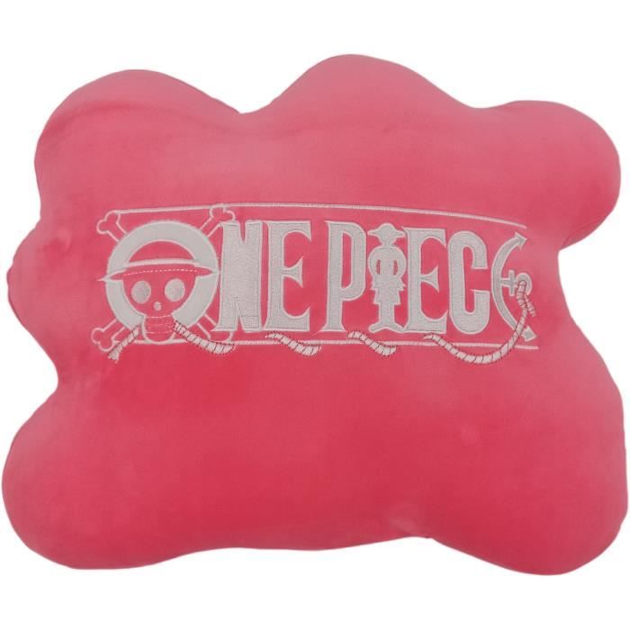 ONE PIECE 3D Cushion - Tony Chopper Logo - Microfiber - 40 cm