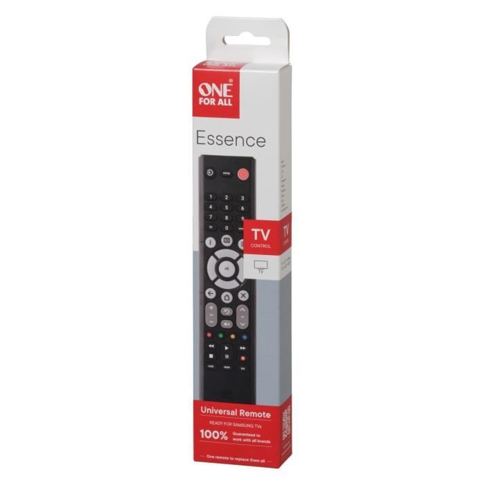 ONE FOR ALL Universal Remote Control - URC1212 - Essence Basic TV