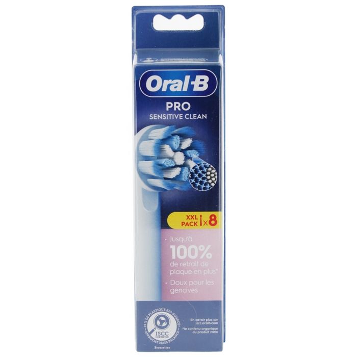 Oral-B Ultra Thin X-Filaments Brush Heads, Pack of 8