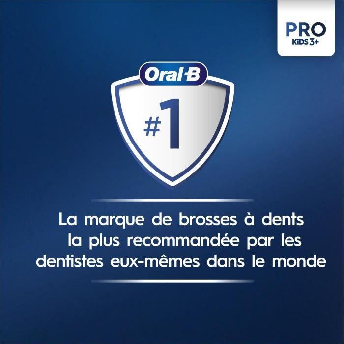 Oral-B Pro Kids3+ Children's Electric Toothbrush Frozen, Disney, 1 Travel Case, 1 Soft Brush Head
