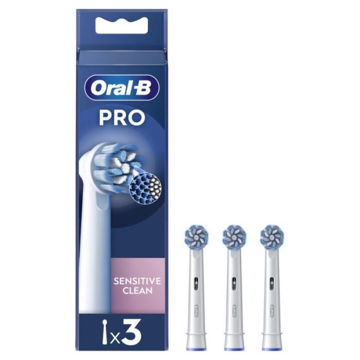 Oral-B Pro Sensitive Clean Brush Heads Pack of 3