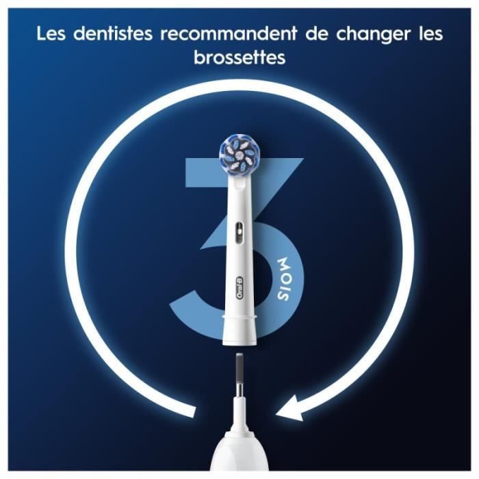 Oral-B Pro Sensitive Clean Brush Heads Pack of 3