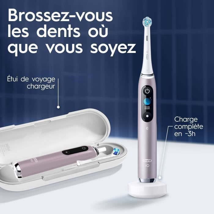 Oral-B Electric Toothbrush - iO9s Series - Rose Quartz (+1 refill)