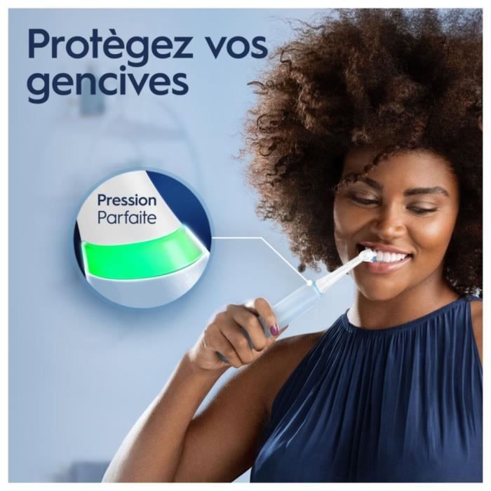Oral-B iO 3S Electric Toothbrush Blue, 1 Brush Head