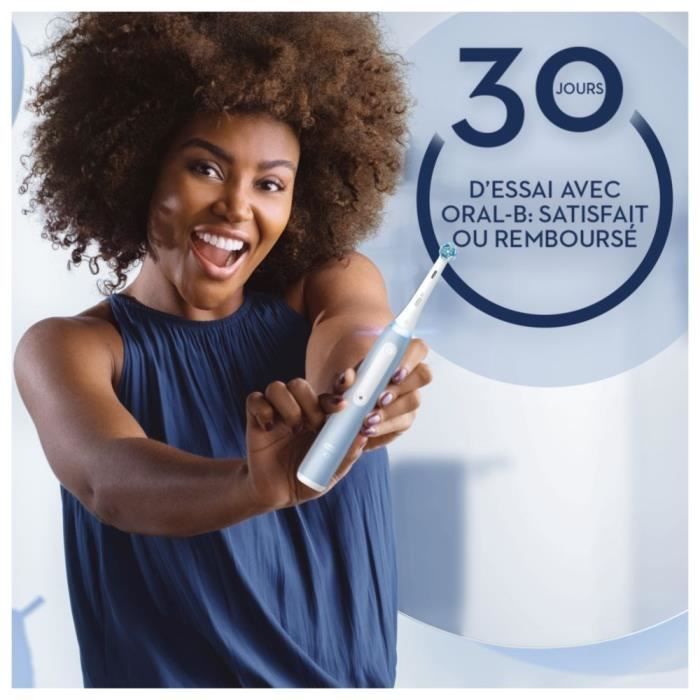 Oral-B iO 3S Electric Toothbrush Blue, 1 Brush Head