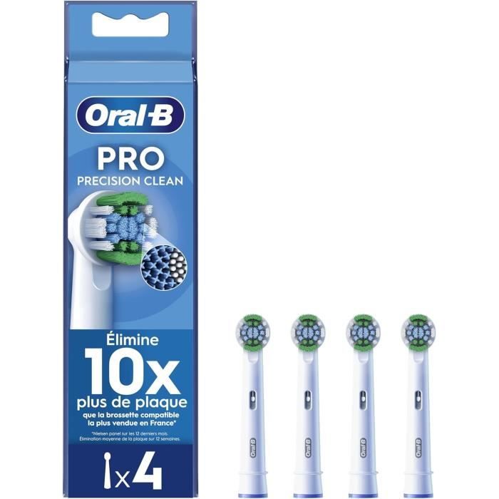 Oral-B Pro Precision Clean Brush Heads, Pack of 4