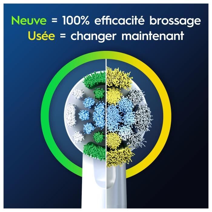 Oral-B Pro Precision Clean Brush Heads, Pack of 4