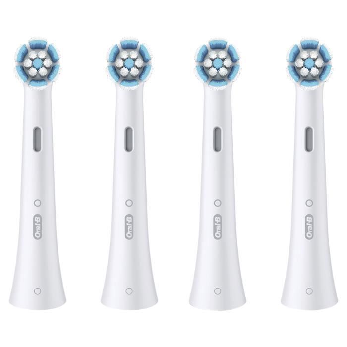 ORAL-B iO Gentle Care Toothbrush Refills, Pack of 4, White
