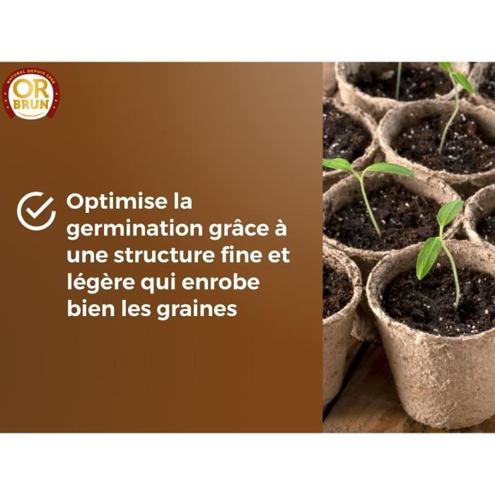 OR BRUN Seedling Soil - OBRTSEM6U - 6 L
