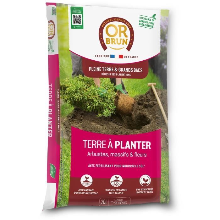 OR BRUN Planting Soil 20 L - OBRTAP20N