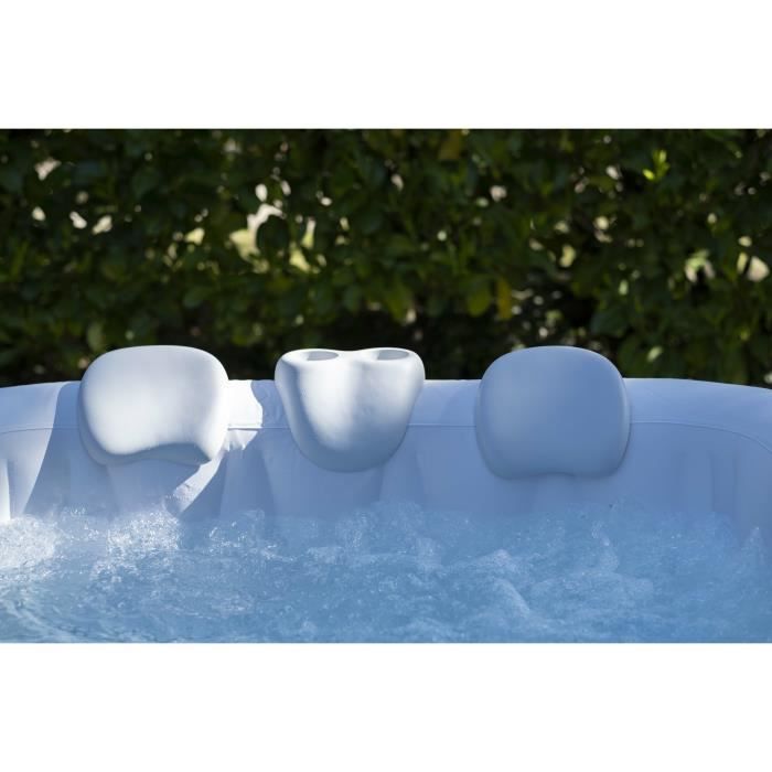 SUNSPA Headrest for Inflatable Spas - 23 x 23 x 12 cm - Gray
