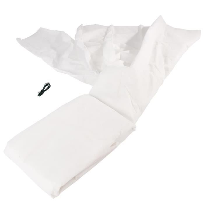 NATURE Winter Fleece Blanket - 30 g/m² - 2 x 10 m - White