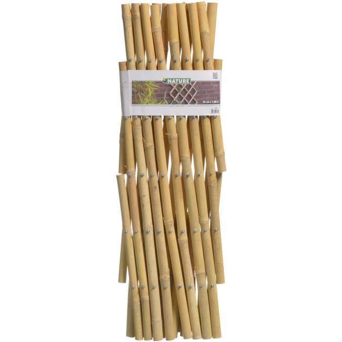 Natural Bamboo Expandable Trellis 45x180 cm
