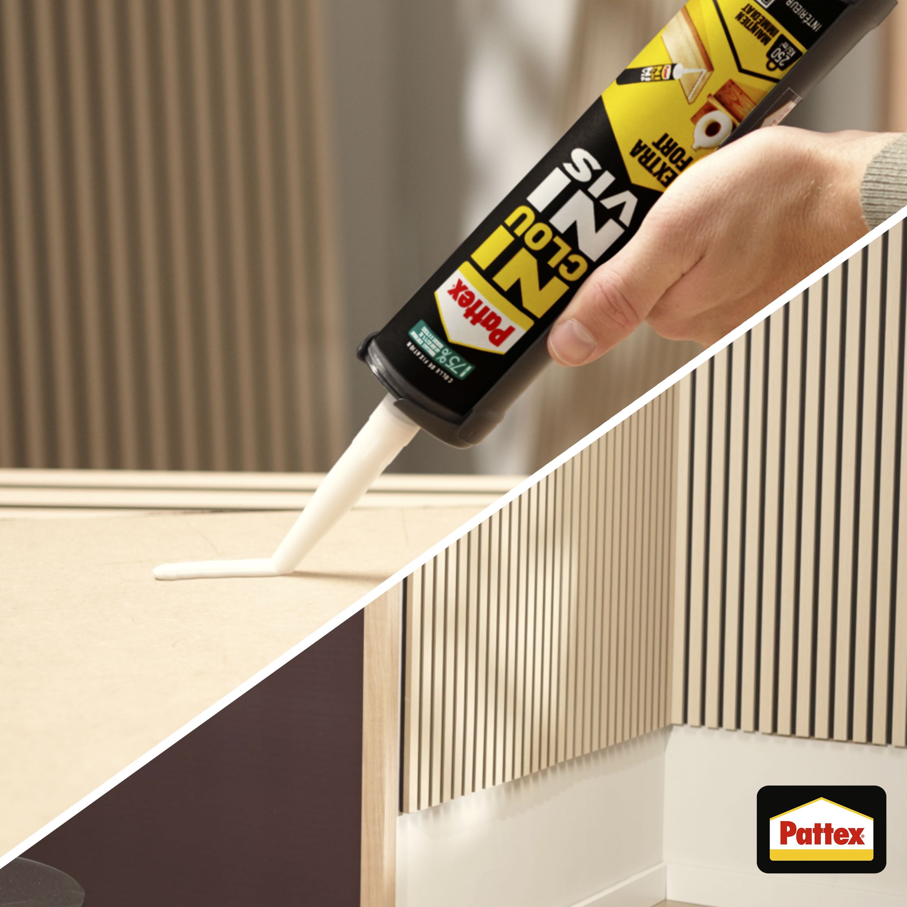 PATTEX No More Nails Adhesive - 2x380g + 1 Free