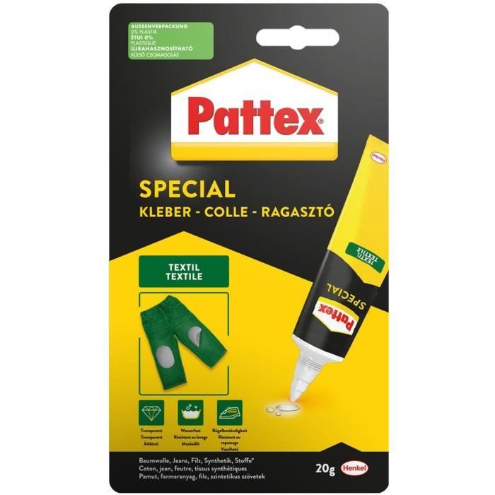 PATTEX Specialty Adhesive - Textile - Tube - 20 g