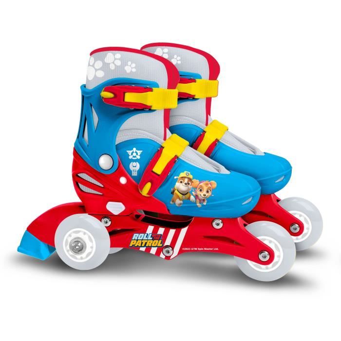 PAW PATROL Two-in-One Inline Skates - Adjustable Size 27-30 - 3 Wheels