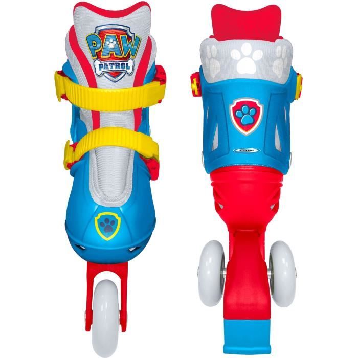 PAW PATROL Two-in-One Inline Skates - Adjustable Size 27-30 - 3 Wheels