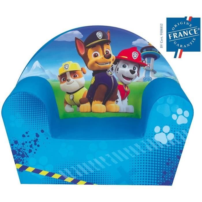 Fun House Paw Patrol Children's Foam Club Chair - H42 x W52 x D33 cm