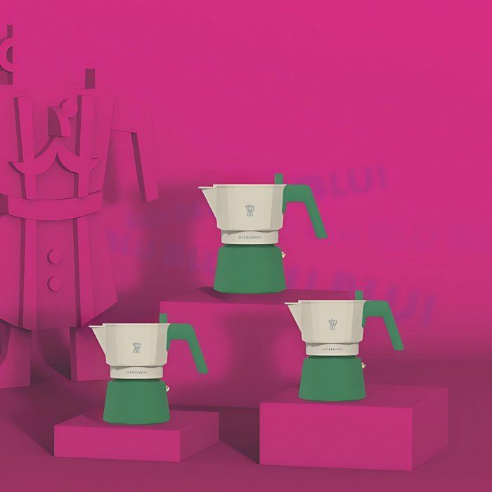 Pezzetti Coffee Maker - FUTUREXPRESS - 6 Cups - Green